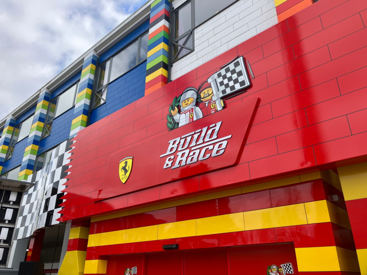 FERRARI BUILD & RACE, LEGOLAND BILLUND